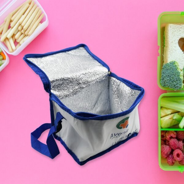 Lunch Bag, Waterproof Insulated Lunch Bag Women Men kids Reusable Lunch Box, Snack Picnic Bag, Mini Lunch box Bag for School Swim Fishing Picnic Small - Image 3