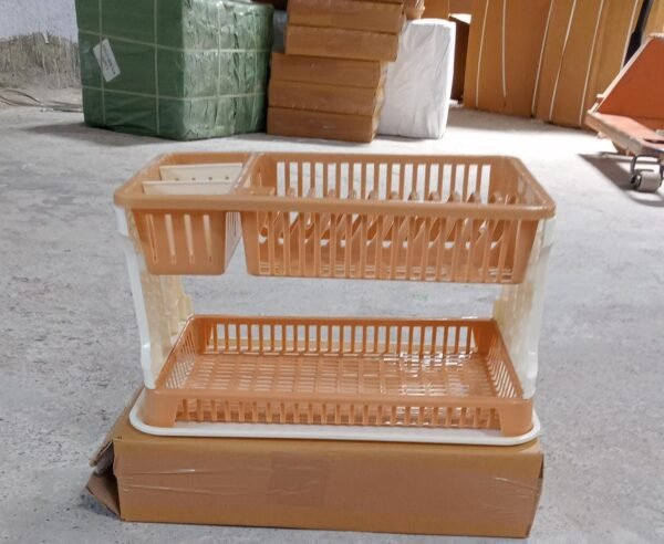 Kitchen Organizer Rack with Water Storing Tray / Dish Rack - Image 5