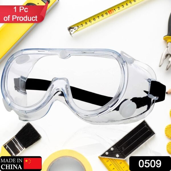 Safety Goggles, Technic Safety Goggles Protection for Classroom Home & Workplace Prevent The Impact of Dust Droplets Gas Protection Glass - Image 2