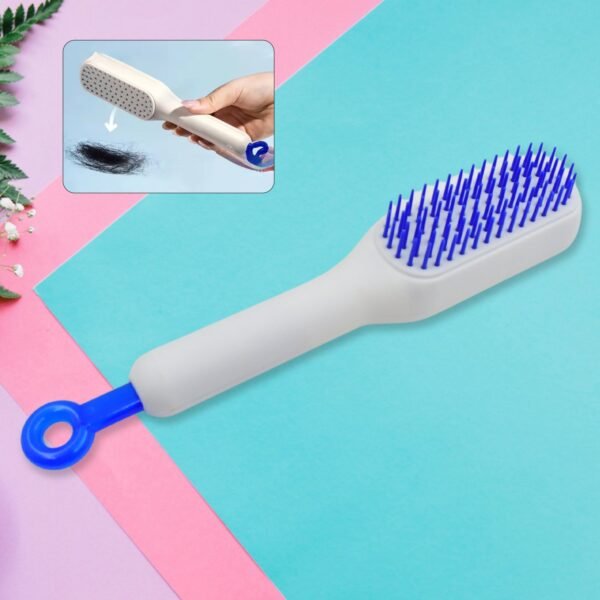 Self-Cleaning Hairbrush