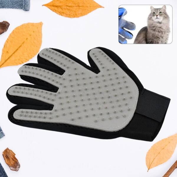 Grey True Touch Gloves, Gloves Bathing Tool (1 Pc)