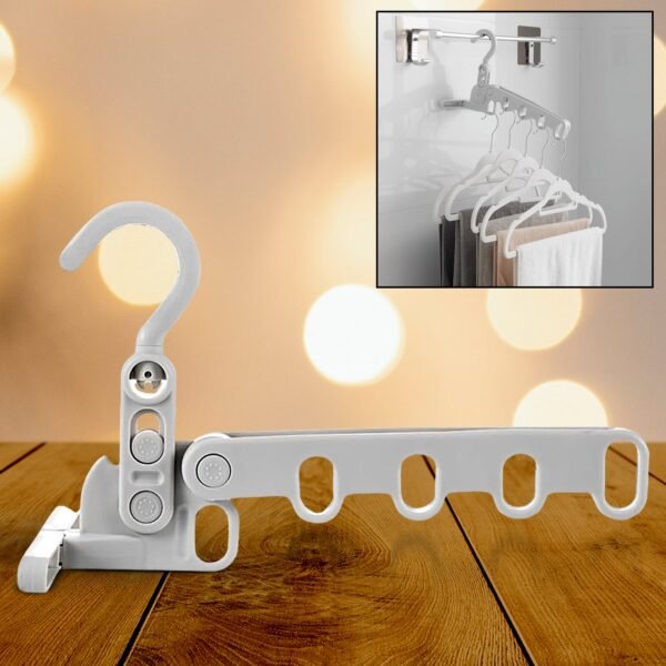 5 holes foldable clothes Hanger