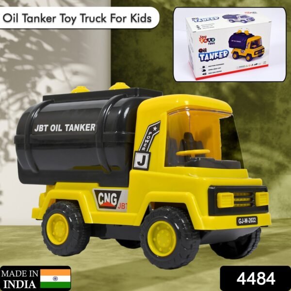 Big Size Heavy Duty Unbreakable Friction Powered with Engine Sound While Running | Non Electric Toy |Tempo Oil - Water Tanker Vehicle Truck for Kids Size - Image 2