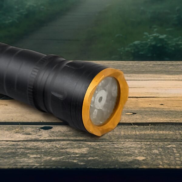 2in1 5 LED With 1 Laser Light Portable Mini Torch / Flashlight (1 Pc / Battery not included) - Image 6