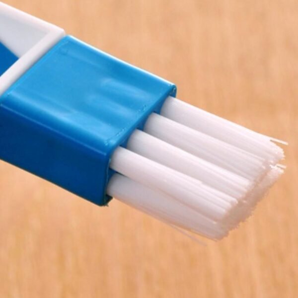 2 in 1 Multi-Function Plastic Window Slot Keyboard Wardrobe Dust Removal Cleaning Brush - Image 3