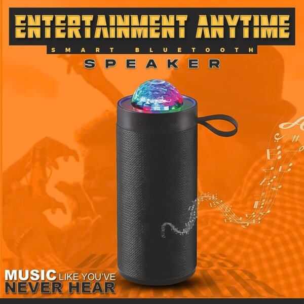 3D Disco Light Sound Bluetooth Speaker (1 Pc) - Image 4