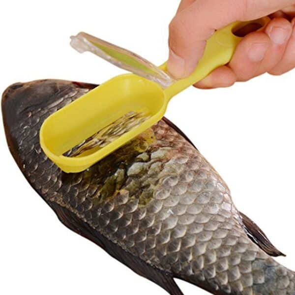 Effortless Fish Cleaning: Scraper, Grater & Brush in One (1 Pc) - Image 3