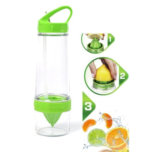 Citrus Zinger Sports Bottle with Juice Maker Infuser Bottle - Image 4