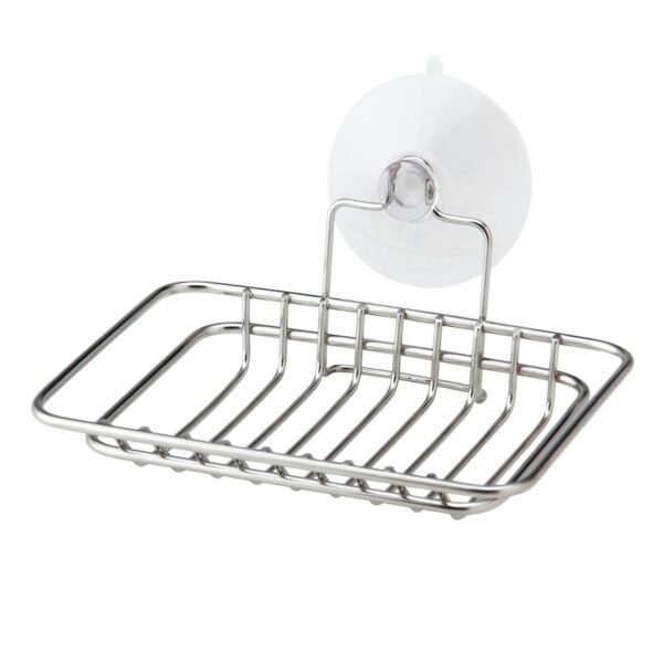 Steel Soap Dish 13cm Wall Mounted Soap Holder For bathroom Use - Image 4