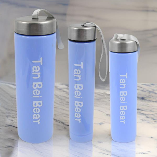 Plastic Water Bottle 3 Different Size Bottle & 1 pc Tumbler With Straw (4 Pc Set) - Image 5