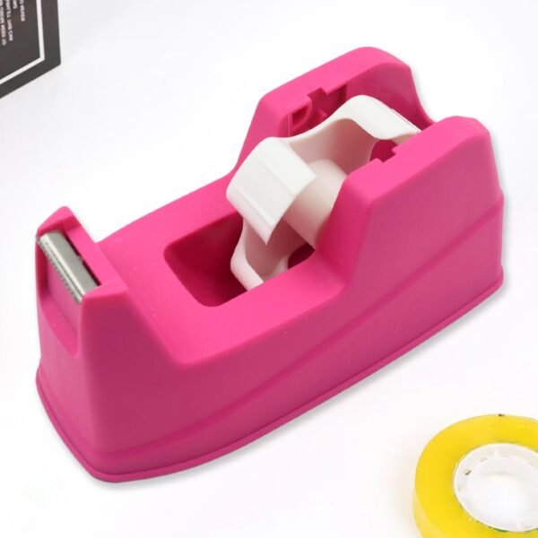 Plastic Tape Dispenser Cutter for Home Office use, Tape Dispenser for Stationary, Tape Cutter Packaging Tape (1 pc / 631 Gm) - Image 4