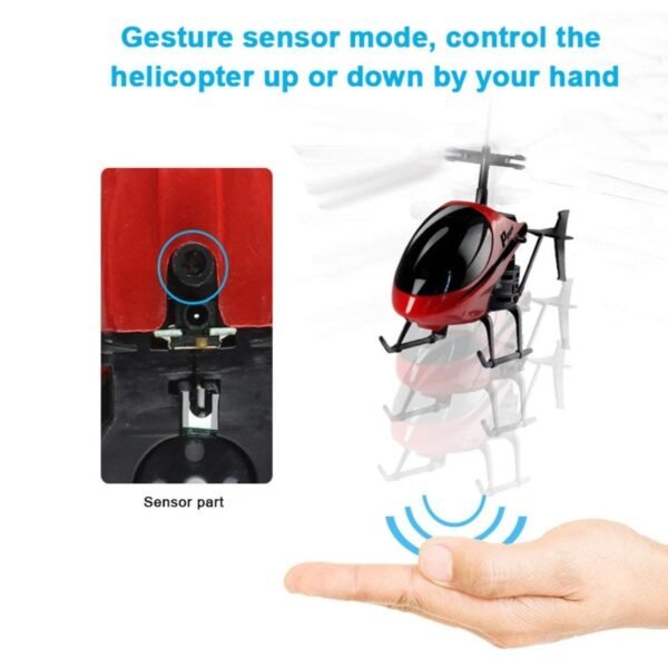 Remote Control Helicopter with USB Chargeable Cable for Boy and Girl Children (Pack of 1) - Image 7