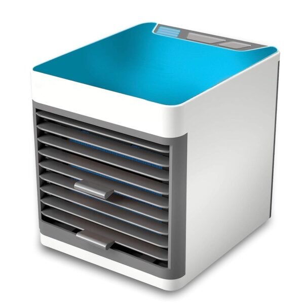 Mini Portable Air Cooler, Personal Space Cooler Easy to fill water and mood led light and portable Air Conditioner Device Cool Any Space like Home Office - Image 4