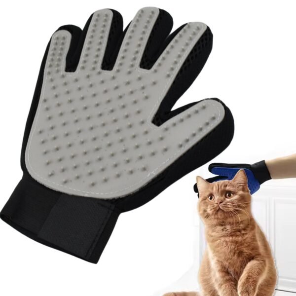 Grey True Touch Gloves, Gloves Bathing Tool (1 Pc) - Image 4