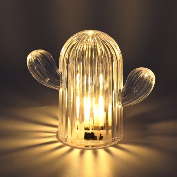 Cute Cactus LED Night Light (Cactus / 1 Pc) - Image 3