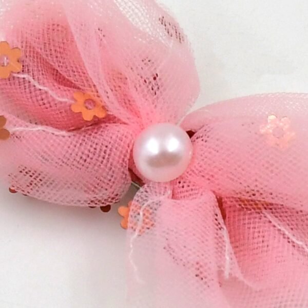 Hair Bow Knot Clip Suitable For Girls (1 Pc) - Image 3