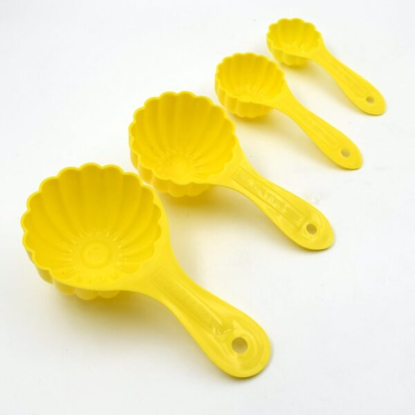 Plastic Kitchen Tool Mould / Ladoo Mould Spoon Ladoo Making Spoon Set for Kitchen Multipurpose, Plastic Ladoo Mold For Making Different Variety of Ladoo (4 Pcs Set) - Image 6