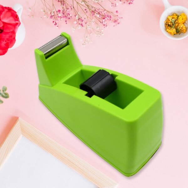 Plastic Tape Dispenser Cutter for Home Office use, Tape Dispenser for Stationary, Tape Cutter Packaging Tape School Supplies (1 pc / 515 Gm) - Image 6