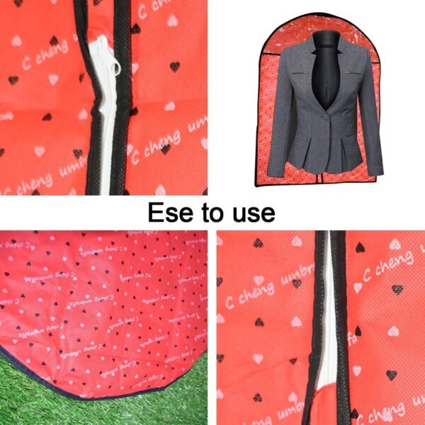 Men's Coat Blazer Cover Holdover Breathable Garment Bag Suit Cover - Image 3