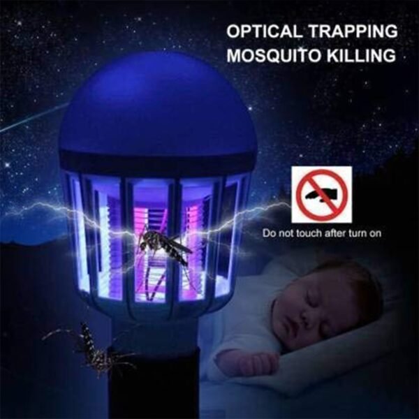 15W  Mosquito Killer Lamp E27 Summer Moths Flying Insects Led Zapper Mosquito Killer Lamp Light Bulb Household - Image 6