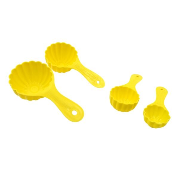 Plastic Kitchen Tool Mould / Ladoo Mould Spoon Ladoo Making Spoon Set for Kitchen Multipurpose, Plastic Ladoo Mold For Making Different Variety of Ladoo (4 Pcs Set) - Image 4