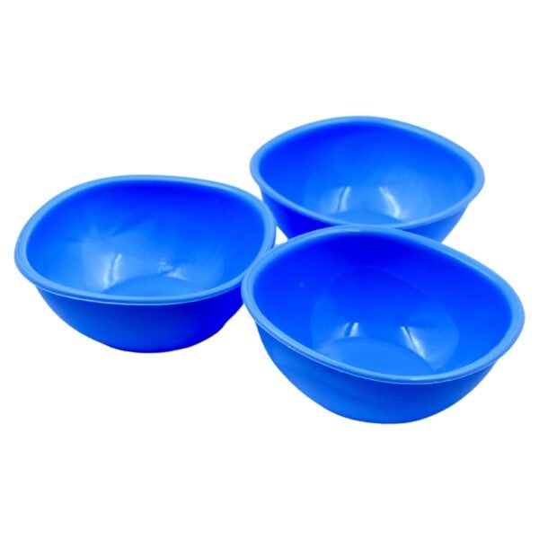 BPA Free Plastic Bowl Set for Cereal, Salad, Rice, Soup, Pasta, Snack Bowl, Microwave Safe, Dishwasher Safe (3 Pcs Set) - Image 4