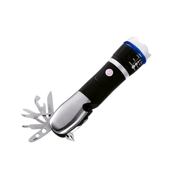 Battery Operated Multi Tool Led Flashlight, All in One Tool Light (1 Pc / Battery Not Included) - Image 5