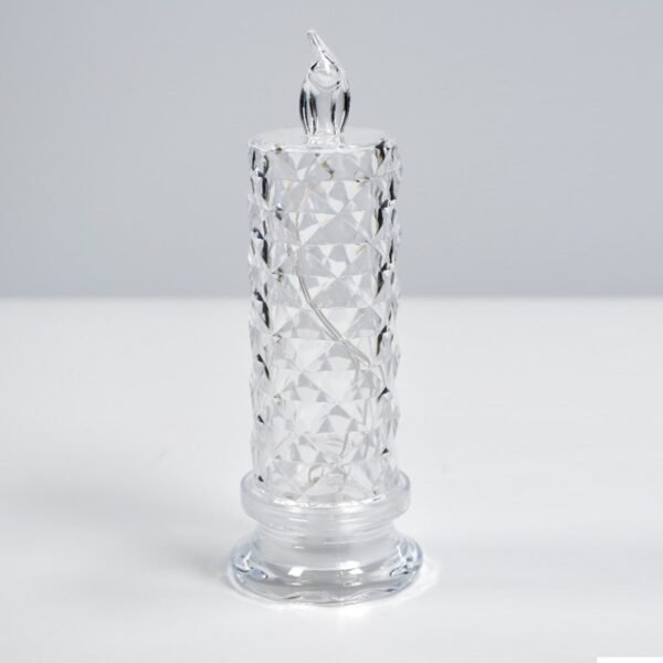 Rose Candles for Home Decoration, Crystal Candle Lights - Image 4