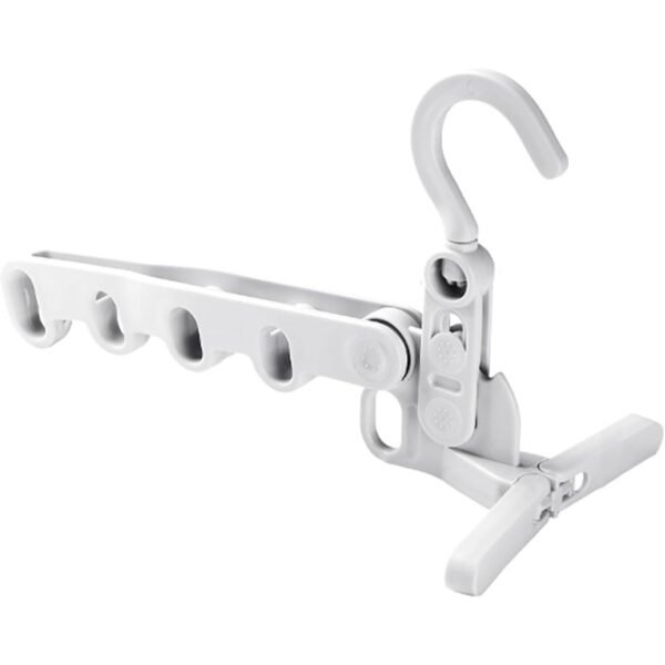 5 holes foldable clothes Hanger - Image 4