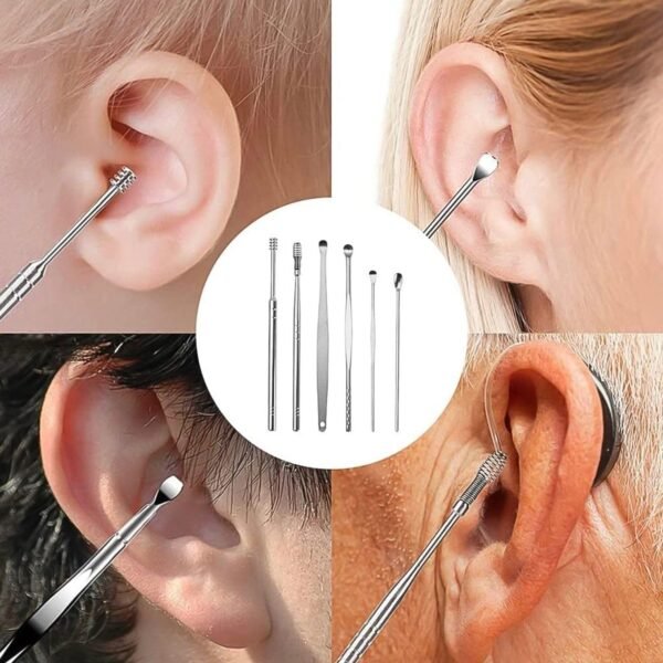 Small 6 Pcs Earwax Removal Kit - Image 3