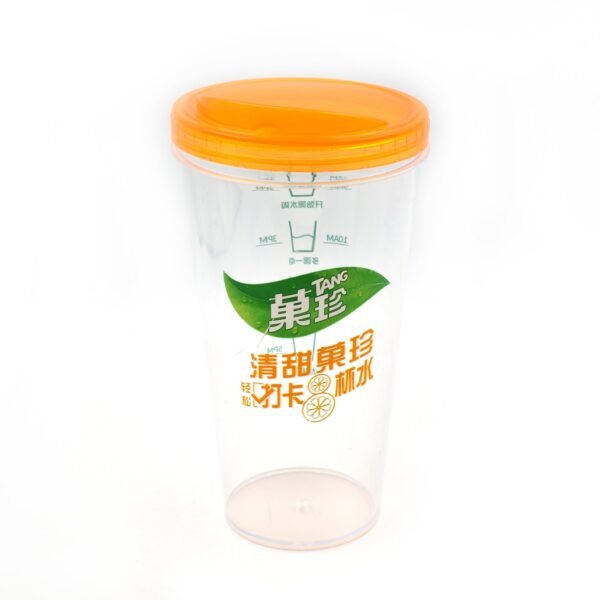 Plastic Water, Coffee Cup For Home Outdoor Works, Appreciation and Motivation Portable Plastic Coffee Cup / Tumbler for Travel, Home, Office, Gift for Travel Lovers - Image 4