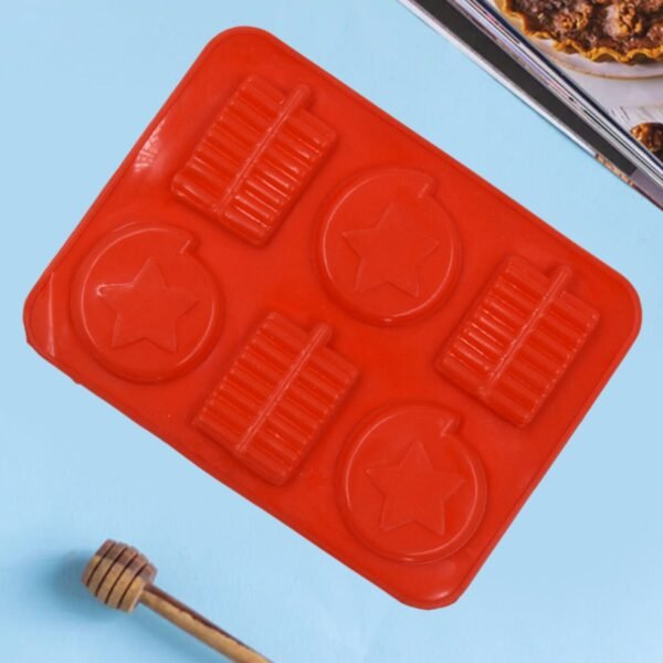 6 Cavity Silicone Mold Tray: Perfect for Chocolates, Cakes & More! - Image 5