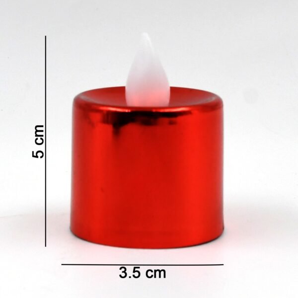 Electrical Candles Diya LED Tea Light (1 Pc / Multicolor) - Image 5