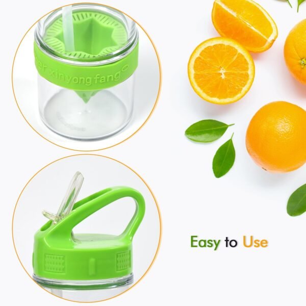 Citrus Zinger Sports Bottle with Juice Maker Infuser Bottle - Image 7