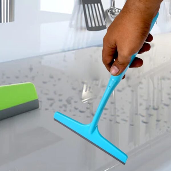 Kitchen Platform and Glass Wiper No-Dust Broom, Long Handle, Easy Floor Cleaning. - Image 5