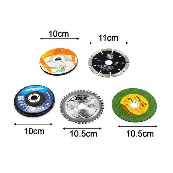 5Pc Grinding Wheel Set For Cutting Wooden Or Marbles - Image 5