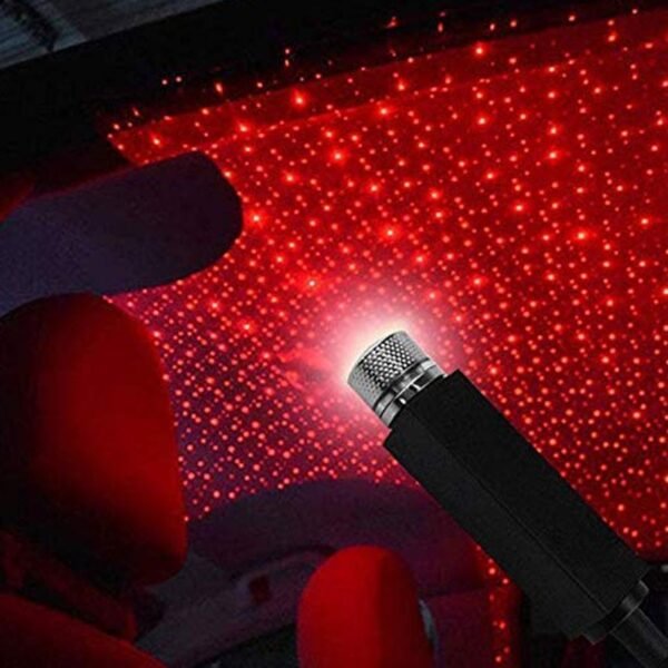 USB Star Projector Night Light, Adjustable Romantic Interior Car Lights for Bedroom, Car, Ceiling and Party Decoration - Image 7