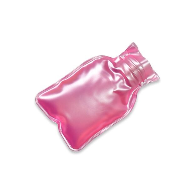 Simple Pink small Hot Water Bag with Cover for Pain Relief, Neck, Shoulder Pain and Hand, Feet Warmer, Menstrual Cramps. - Image 6