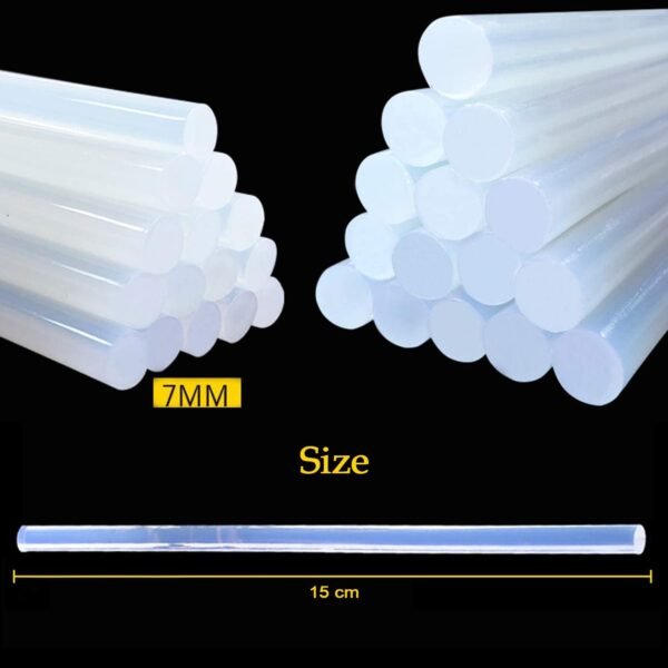 Glue Sticks for Craft and Art Decoration Craft Work Multi-Purpose Transparent HOT MELT Glue Sticks ( 1 Kg ) - Image 4