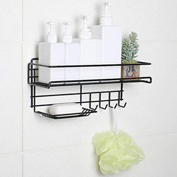 3 in 1 Shower Shelf Rack for storing and holding various household stuffs and items etc. - Image 3