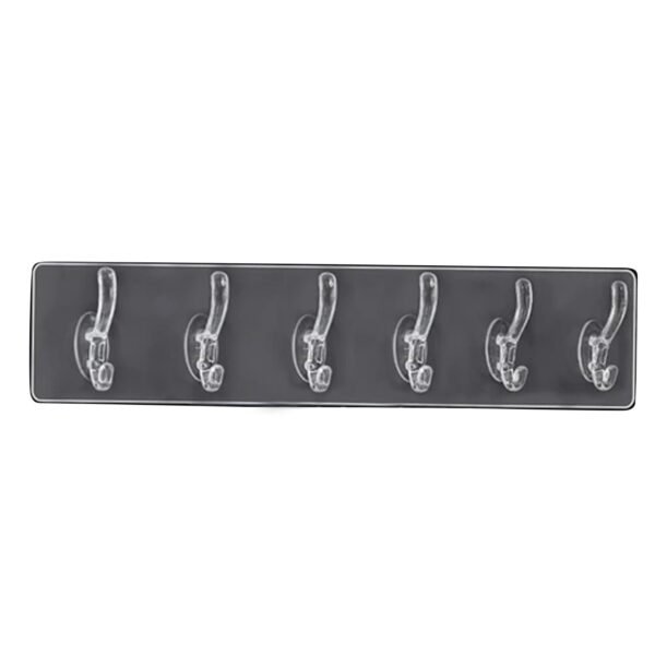 Adhesive Transparent Heavy Duty Wall Hook - Image 7