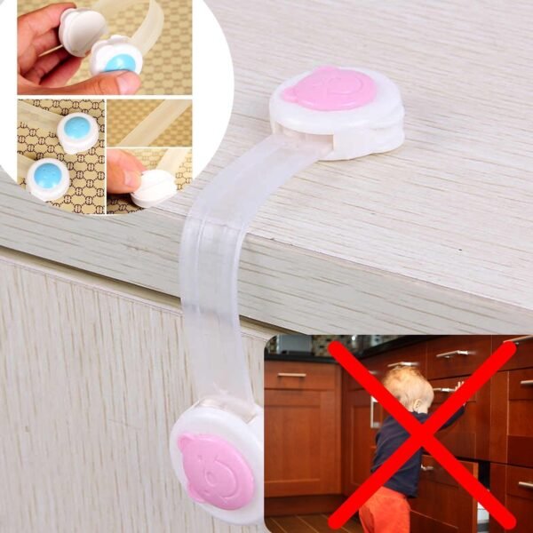 Baby Proofing Child Safety Strap Locks (1Pc Only) - Image 4