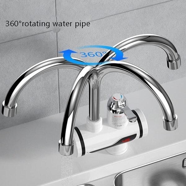 Stainless Steel LED Digital Display Instant Heating Electric Water Heater Faucet Tap, Geyser - Image 6