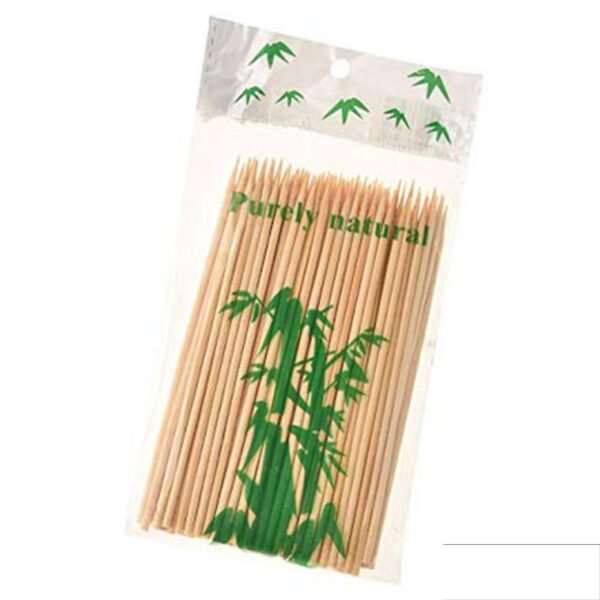 Natural Bamboo Wooden Skewers / BBQ Sticks for Barbeque and Grilling - Image 6