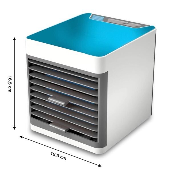 Mini Portable Air Cooler, Personal Space Cooler Easy to fill water and mood led light and portable Air Conditioner Device Cool Any Space like Home Office - Image 5