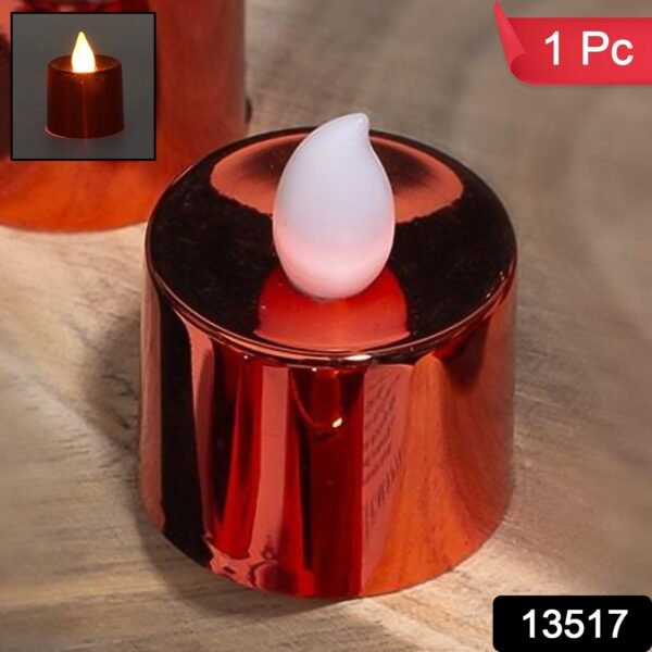 Electrical Candles Diya LED Tea Light (1 Pc / Multicolor) - Image 2