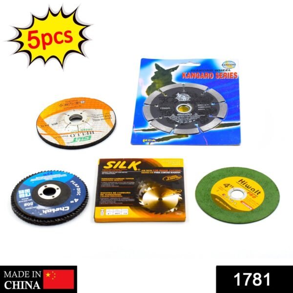 5Pc Grinding Wheel Set For Cutting Wooden Or Marbles - Image 2