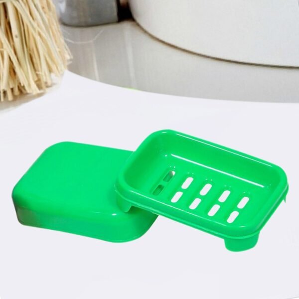 Covered Soap keeping Plastic Case for Bathroom use - Image 3