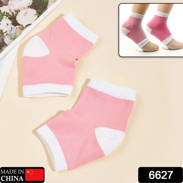 Open Toe Socks for Dry Hard Cracked Skin Moisturizing While You Sleep. - Image 2