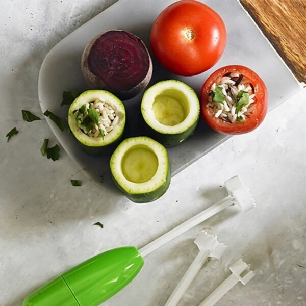 Veg Drill Vegetable Spiralizer Digging for Stuffed Vegetables - Image 4